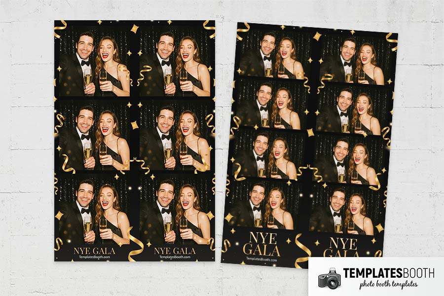 NYE Gala Photo Booth Template