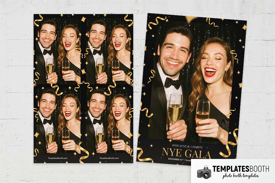 NYE Gala Photo Booth Template