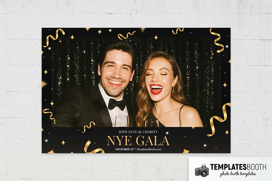 NYE Gala Photo Booth Template