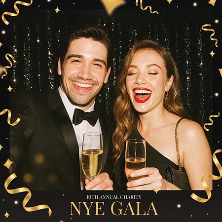 Silvester-Gala Fotobox-Vorlage