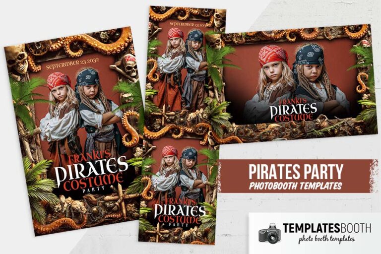 Pirates Photo Booth Template