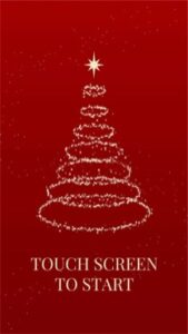 Animations d’écran pour photobooth miroir de Noël – Écrans de démarrage miroir