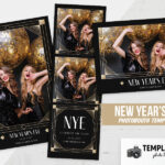 Art Deco New Years Eve Flyer Template
