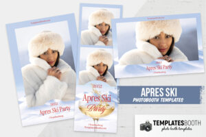 Apres Ski Photo Booth Template