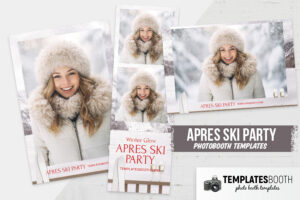 Apres Ski Party Photo Booth Template