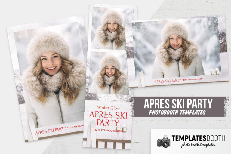 Apres Ski Party Photo Booth Template
