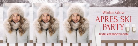Apres Ski Party Photo Booth Template