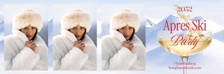 Après-Ski-Fotobox-Vorlage