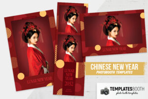 Chinese New Year Photo Booth Template