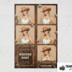 Country and Western Photo Booth Template – Preview 4
