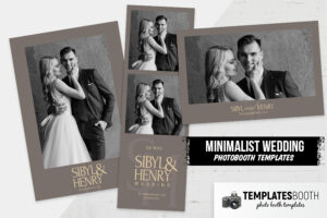 Minimal Stone Photo Booth Template