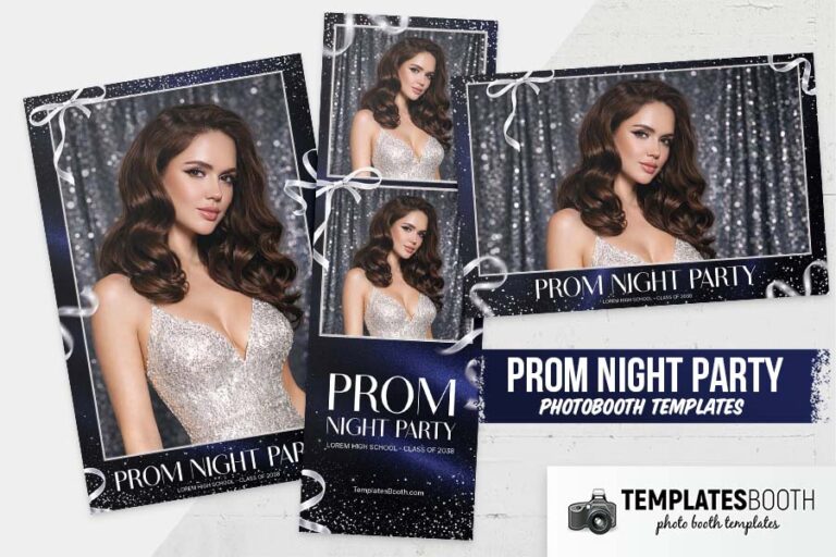 Prom Night Party Photo Booth Template