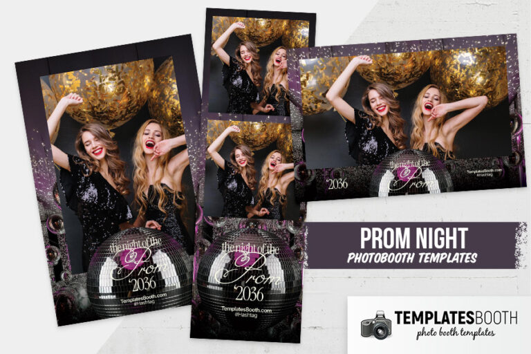Prom Night Photo Booth Template