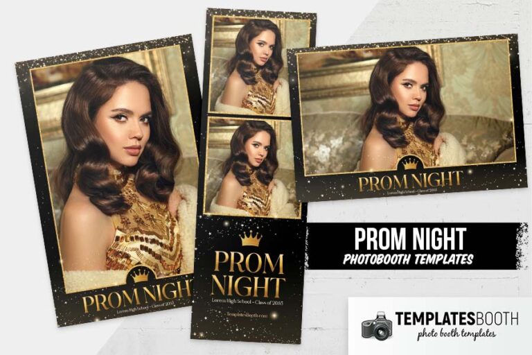 Prom Night Photo Booth Template