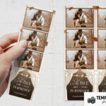 Rustic Barn Wedding Photo Booth Template Preview