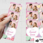 Sweet Valentines Photo Booth Template – Preview 2