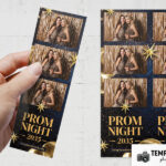 Prom Night Photo Booth Template Preview