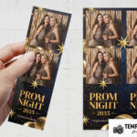 Prom Night Photo Booth Template Preview