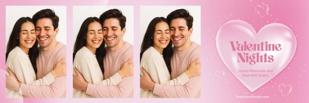 Valentinsnächte Fotobox-Vorlage