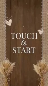 Rustic Barn Wedding Photo Booth Template