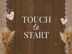 Rustic Barn Wedding Photo Booth Template