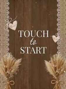 Rustic Barn Wedding Photo Booth Template