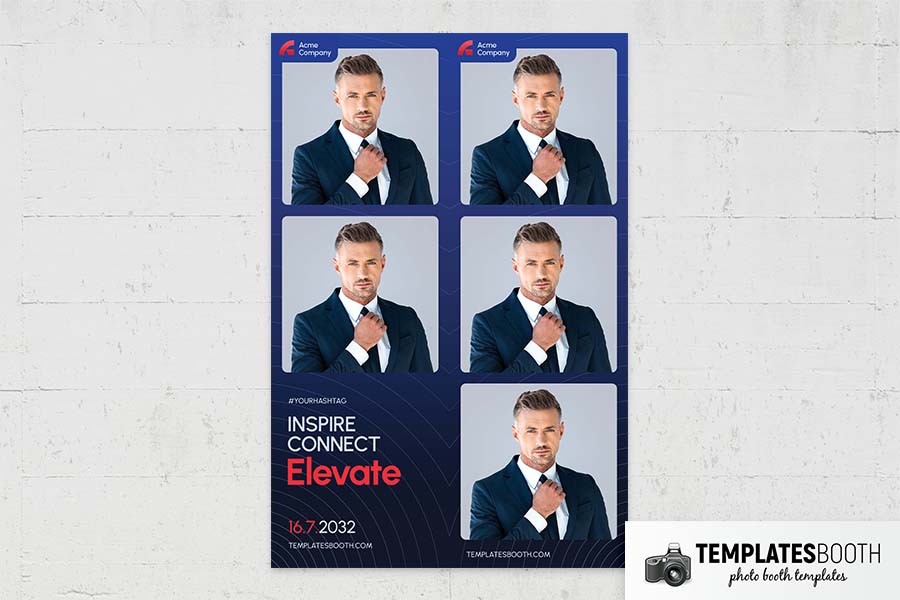 Conference Event Photo Booth Template - TemplatesBooth