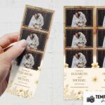 Earthy Boho Wedding Photo Booth Template Preview