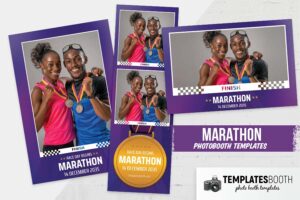 Marathon Photo Booth Template