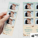 Minimal Beach / Ocean Photo Booth Template Preview