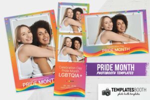 Pride Month Photo Booth Template