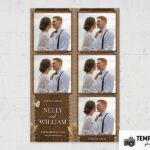 Aperçu du modèle de mariage rustique dans une grange pour photobooth