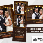 Rustic Wedding Photo Booth Template