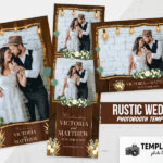 Rustic Wedding Photo Booth Template