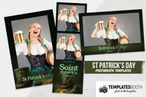 St Patrick's Day Photo Booth Template