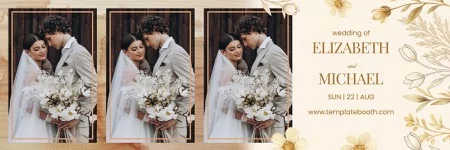 Earthy Boho Wedding Photo Booth Template