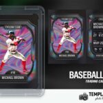 Baseball Bash Trading Card Template