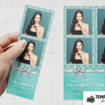 Elegant Birthday Party Photo Booth Template Preview