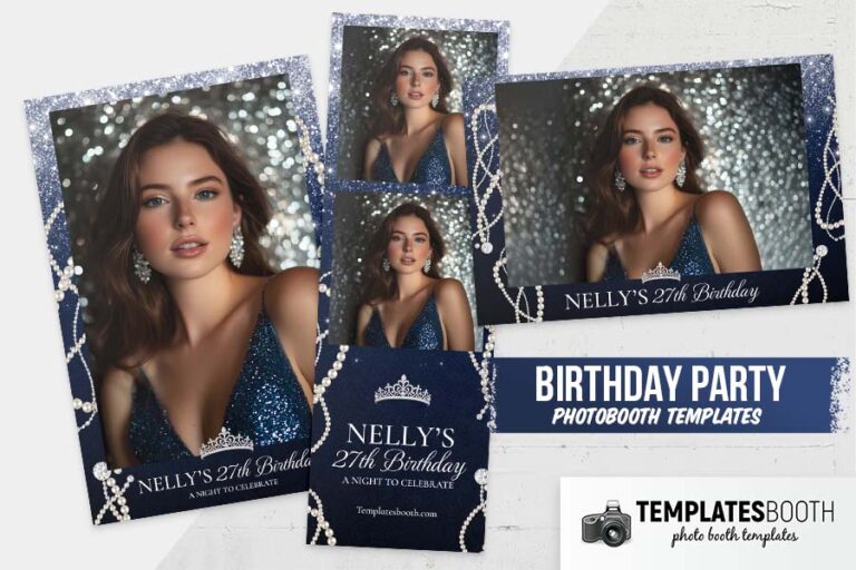 Birthday Party Photo Booth Template