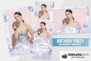 Birthday Party Photo Booth Template