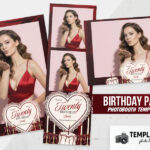Birthday Party Photo Booth Template