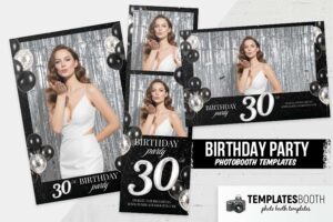 Birthday Party Photo Booth Template