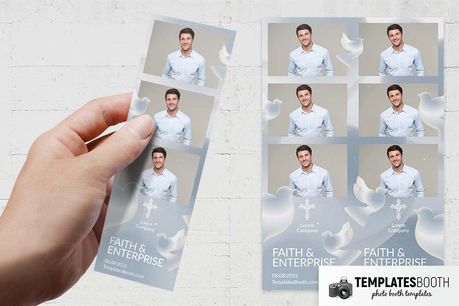 Christian Corporate Photobooth Template Preview