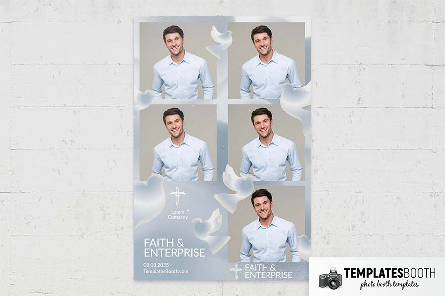 Christian Corporate Photobooth Template Preview