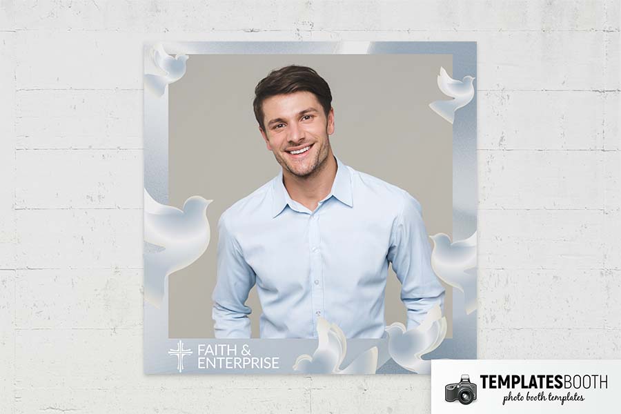 Christian Corporate Photobooth Template Preview