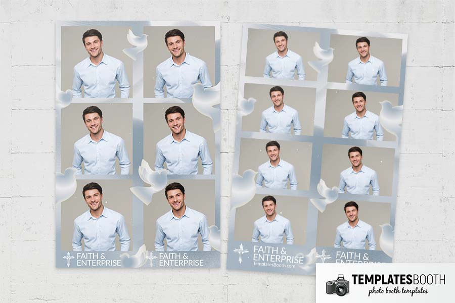Christian Corporate Photobooth Template Preview