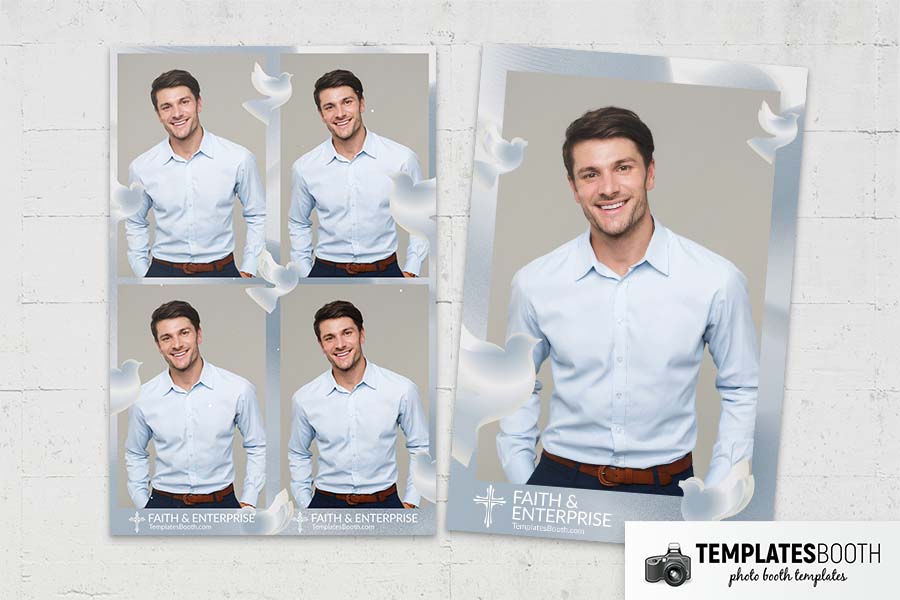 Christian Corporate Photobooth Template Preview