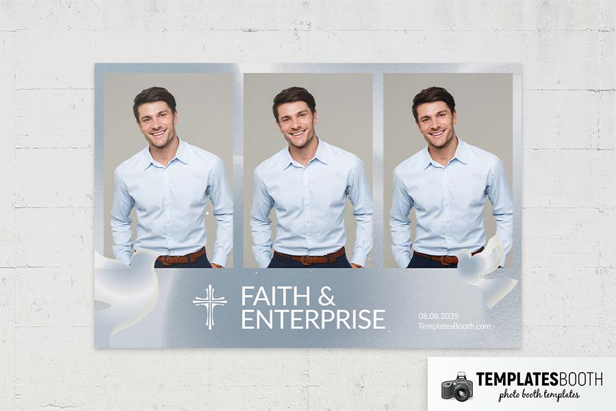 Christian Corporate Photobooth Template Preview