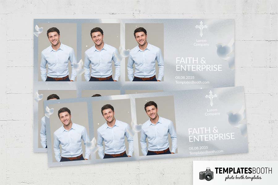 Christian Corporate Photobooth Template Preview