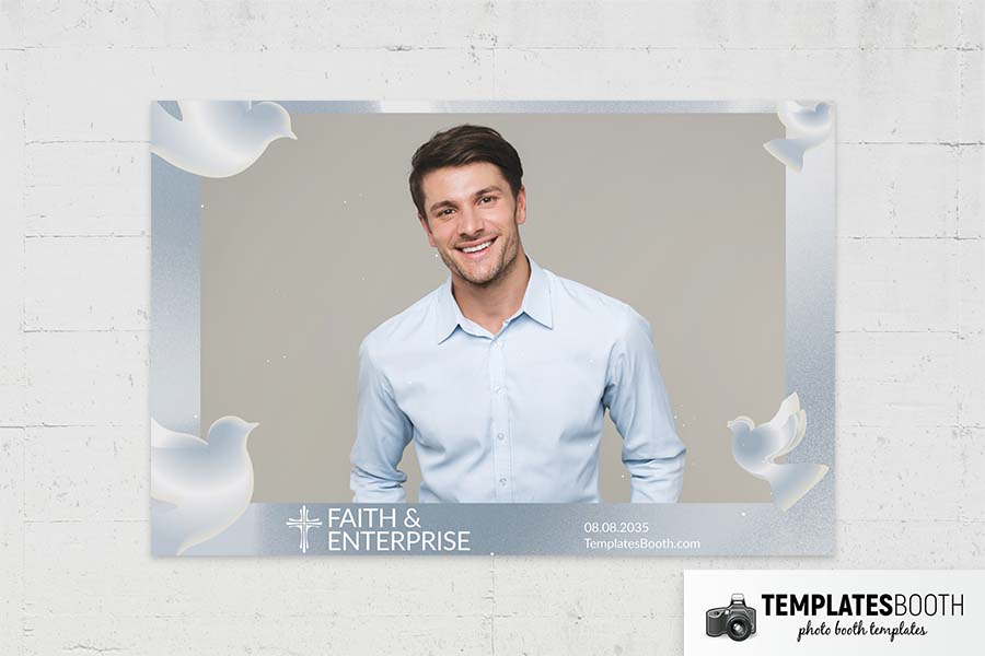 Christian Corporate Photobooth Template Preview